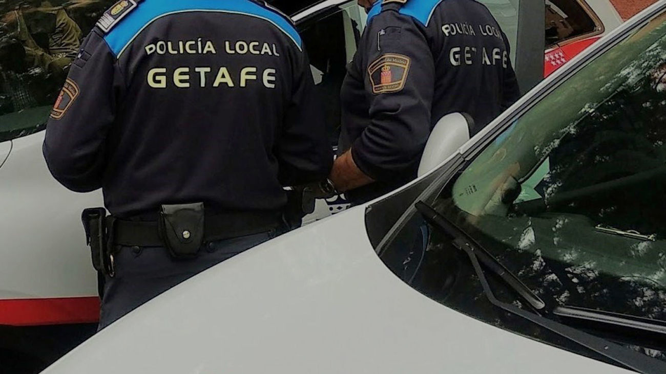 Agentes de la Policía Local de Getafe