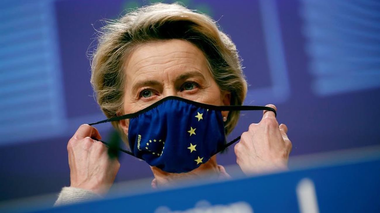 La presidenta de la Comisión Europea (CE), Ursula von der Leyen