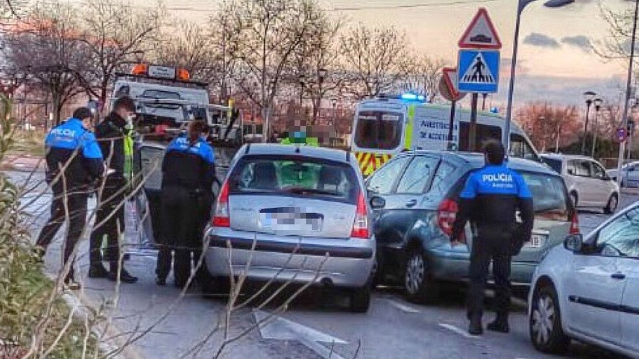 Tres accidentes de tráfico graves en tres días en Alcorcon