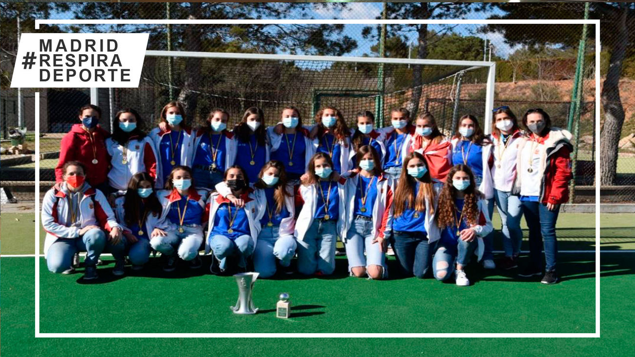 Selección madrileña de Sub'16 de hockey hierba