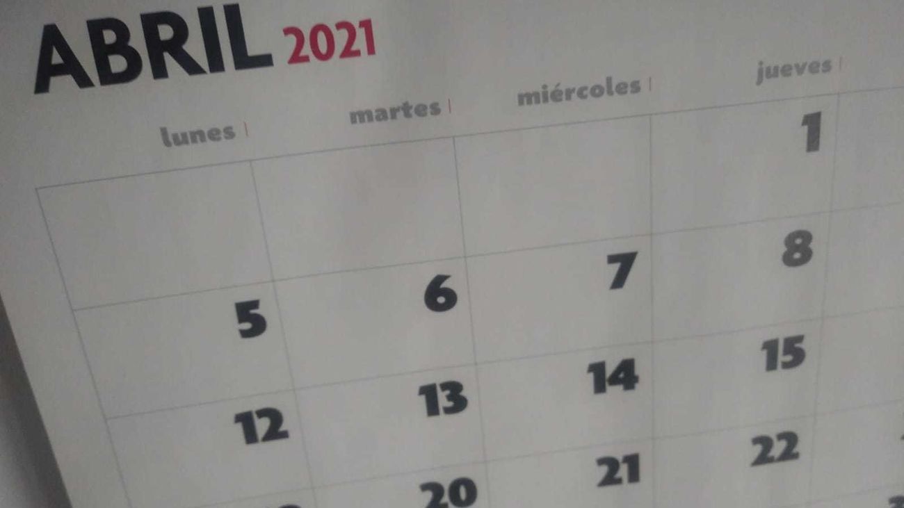 Abril de 2021, marcado por el calendario electoral en Madrid