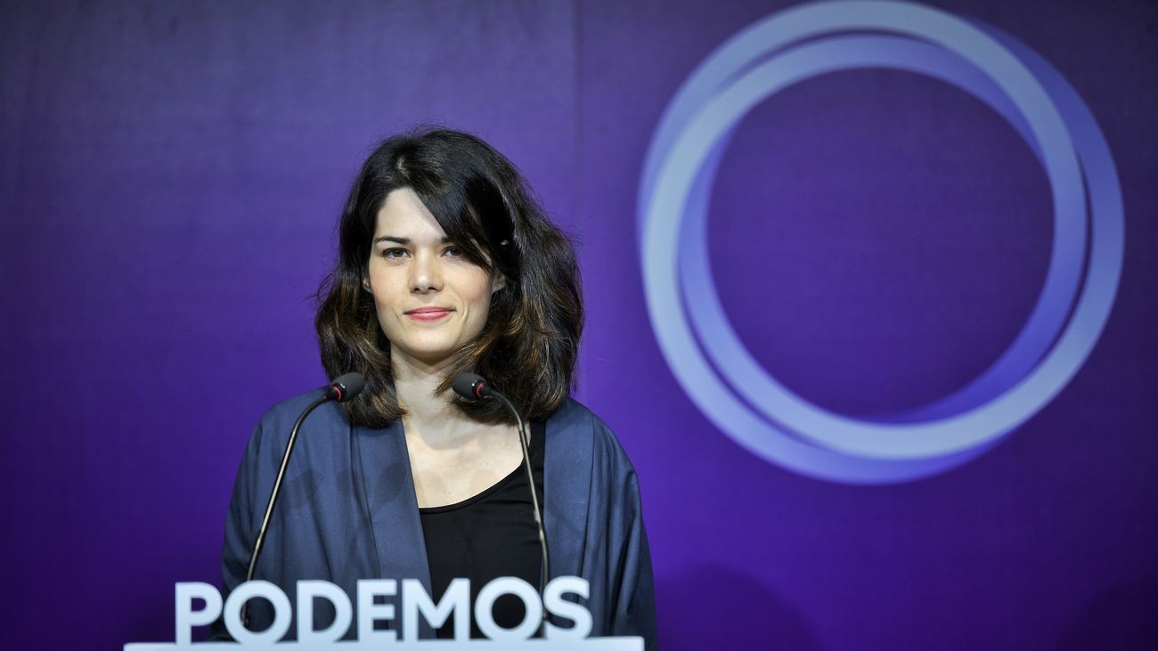 Isa Serra, número dos de la candidatura de Unidas Podemos a las elecciones autonómicas de Madrid