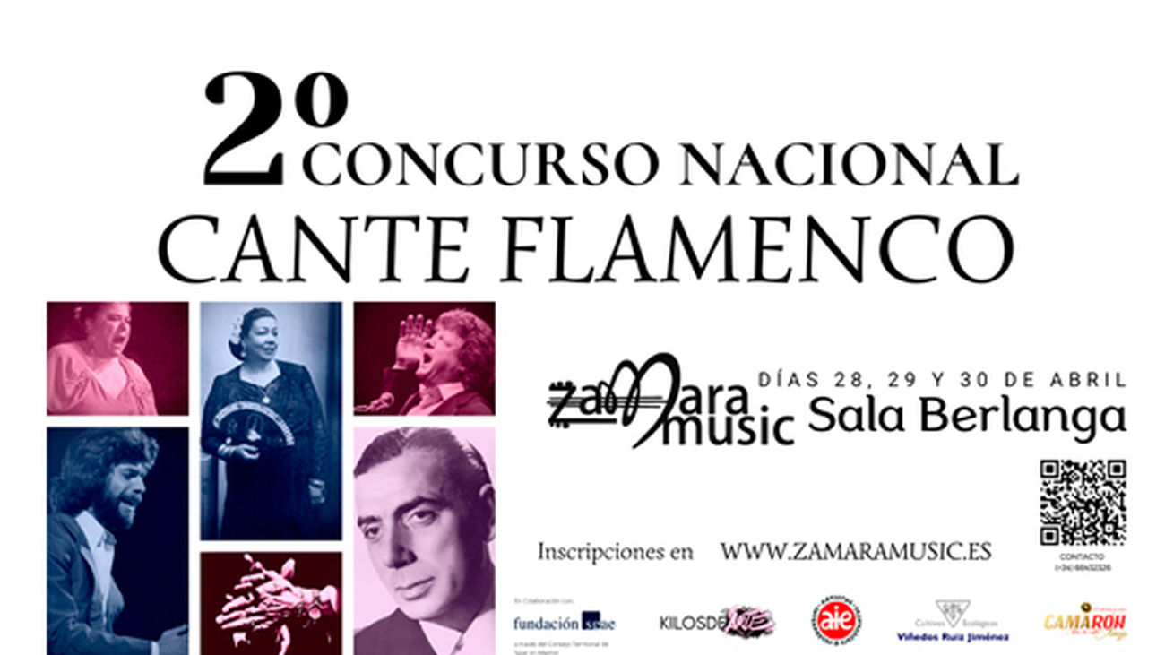 Segunda edición del Concurso Nacional de Cante Flamenco Zamara Music