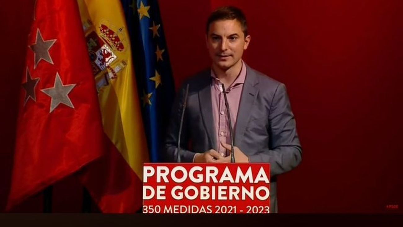 Juan Lobato, número 4 de la lista del PSOE a la Asamblea de Madrid