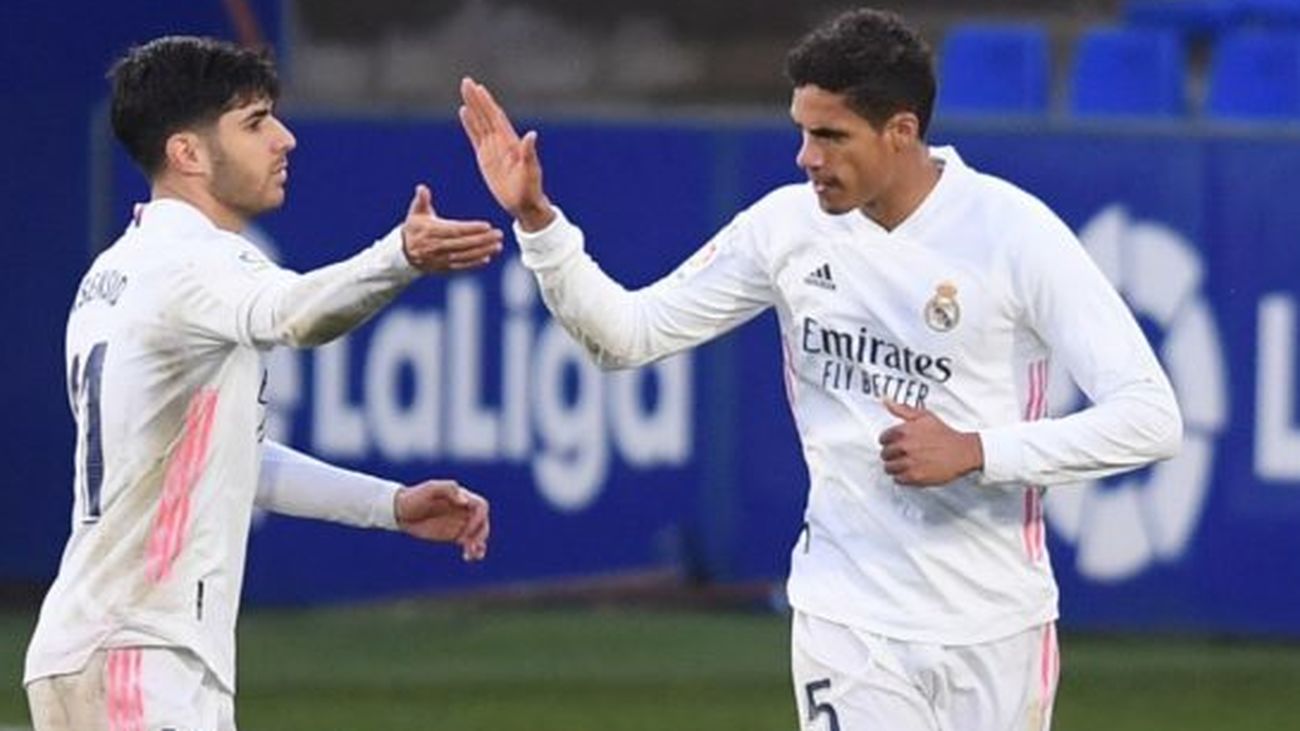 Varane y Asensio