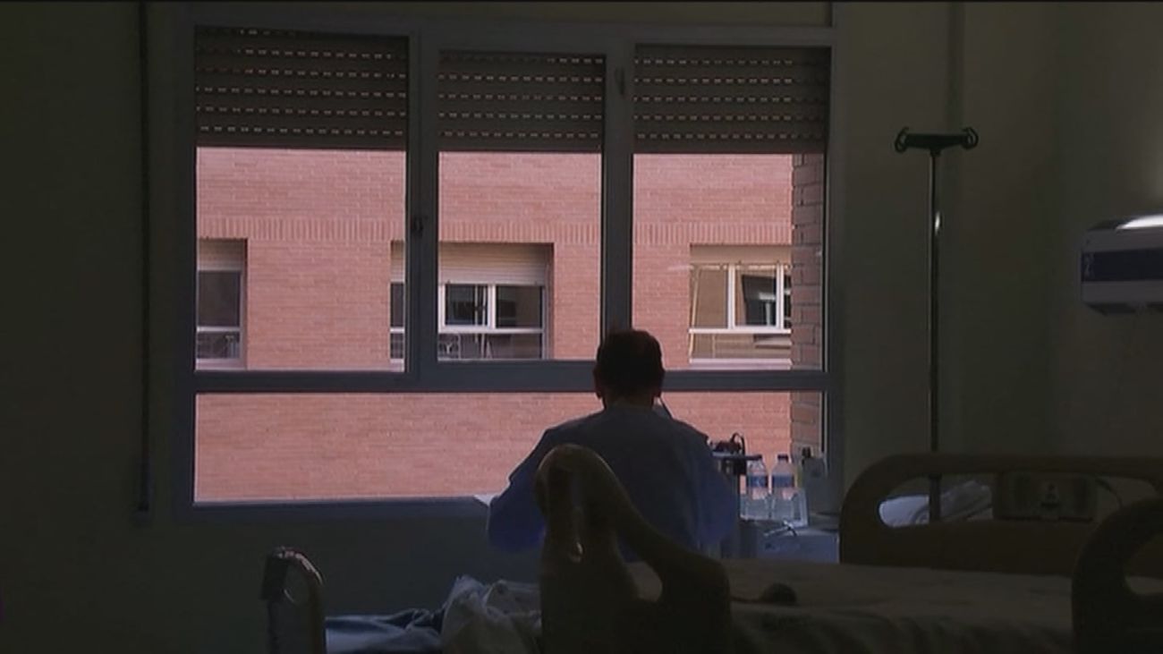 Un paciente en el Hospital Universitario de Torrejón