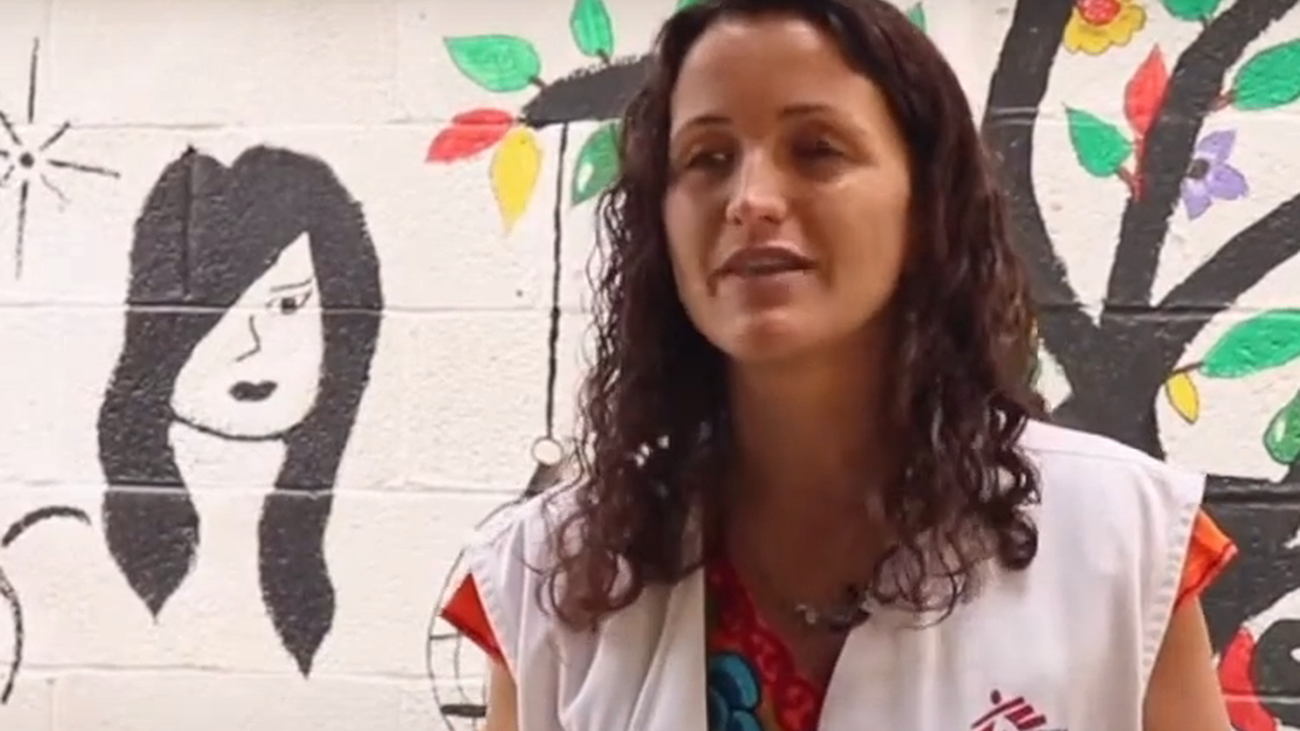La cooperante madrileña de MSF María Hernández
