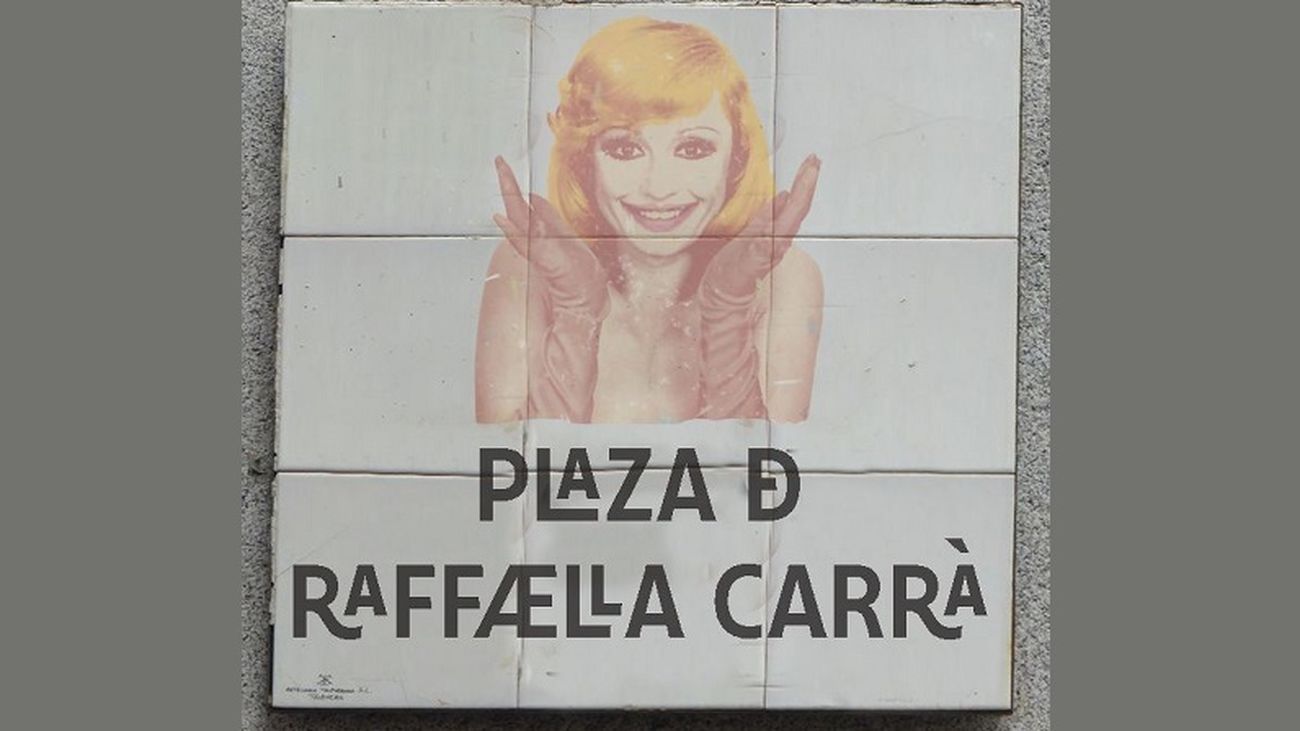 Plaza Raffaella Carrà