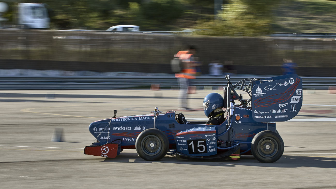 El monoplaza de la Politécnica en la última edición del campeonato Formula Student