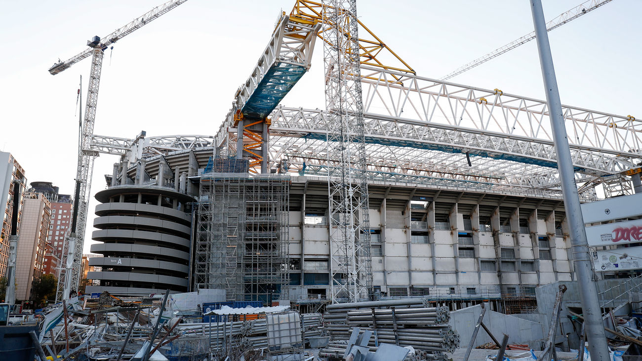 Imagen actual del Santiago Bernabéu