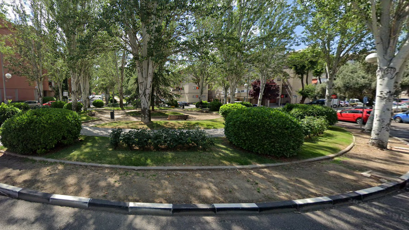 Plaza del Monte Gorbea, en San Fernando de Henares, lugar del suceso