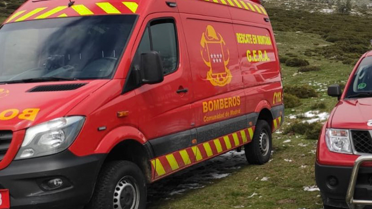 Unidad de rescate GERA de los bomberos de la Comunidad de Madrid