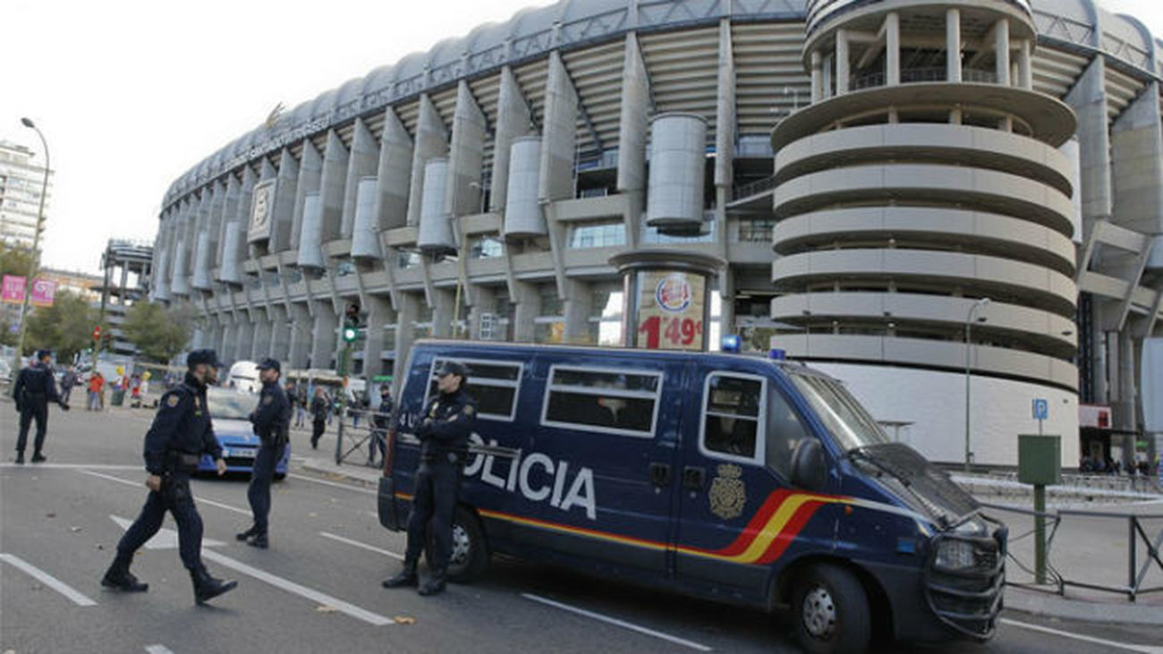 1.400 efectivos controlarán la seguridad del partido Real Madrid-Inter de Milán, declarado de 'alto riesgo'