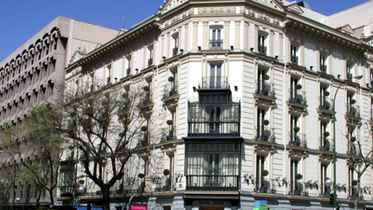 Edificio de la calle Goya, en el distrito de Salamanca de Madrid