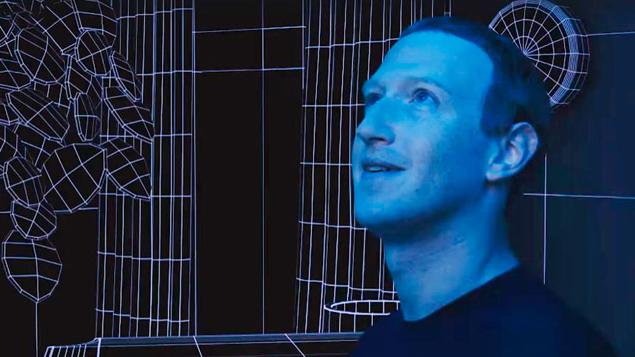 El presidente de Meta, Mark Zuckerberg, en el video de presentación del metaverso