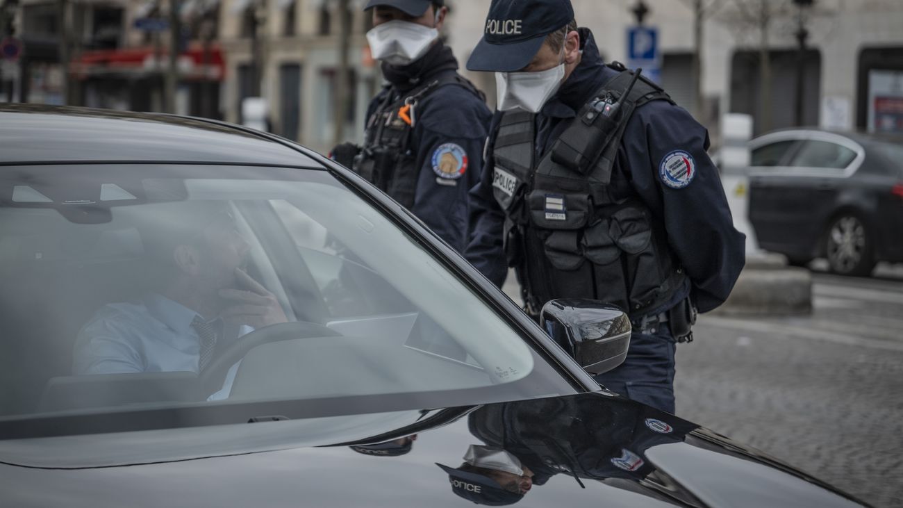 Policía en Francia