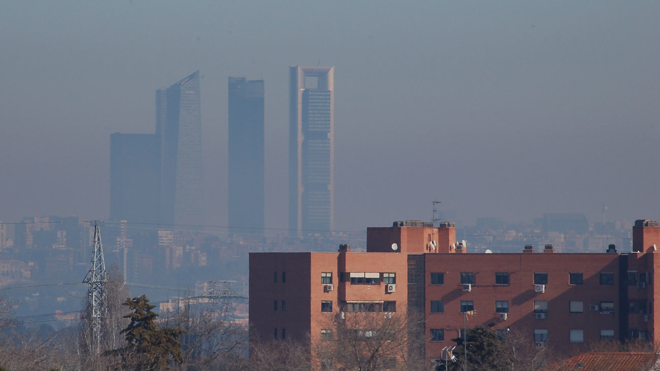 Contaminación en la ciudad de Madrid