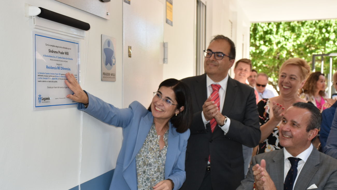 Inauguración en Leganés del primer centro nacional para adultos aquejados del síndrome de Prader-Willi