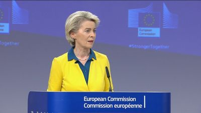 La Comisión Europea recomienda dar a Ucrania el estatus de país candidato a la Unión Europea
