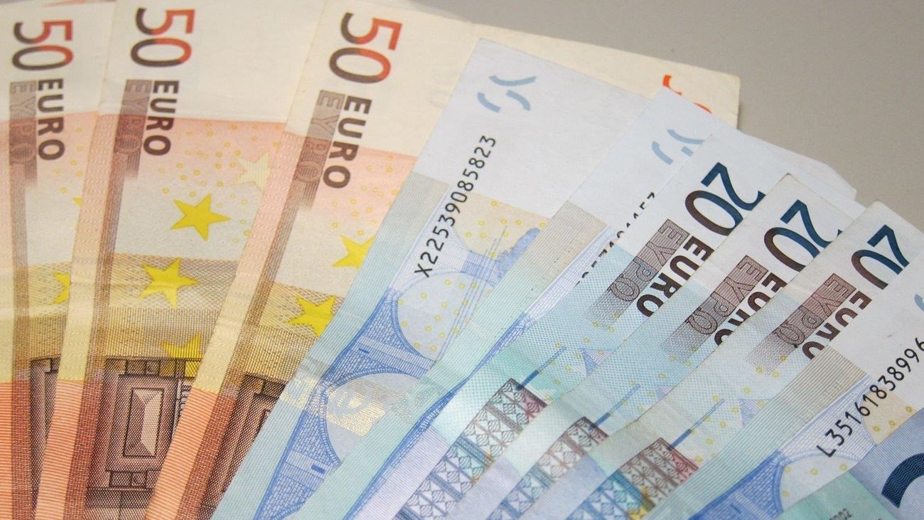 Billetes de 20 y 50 euros