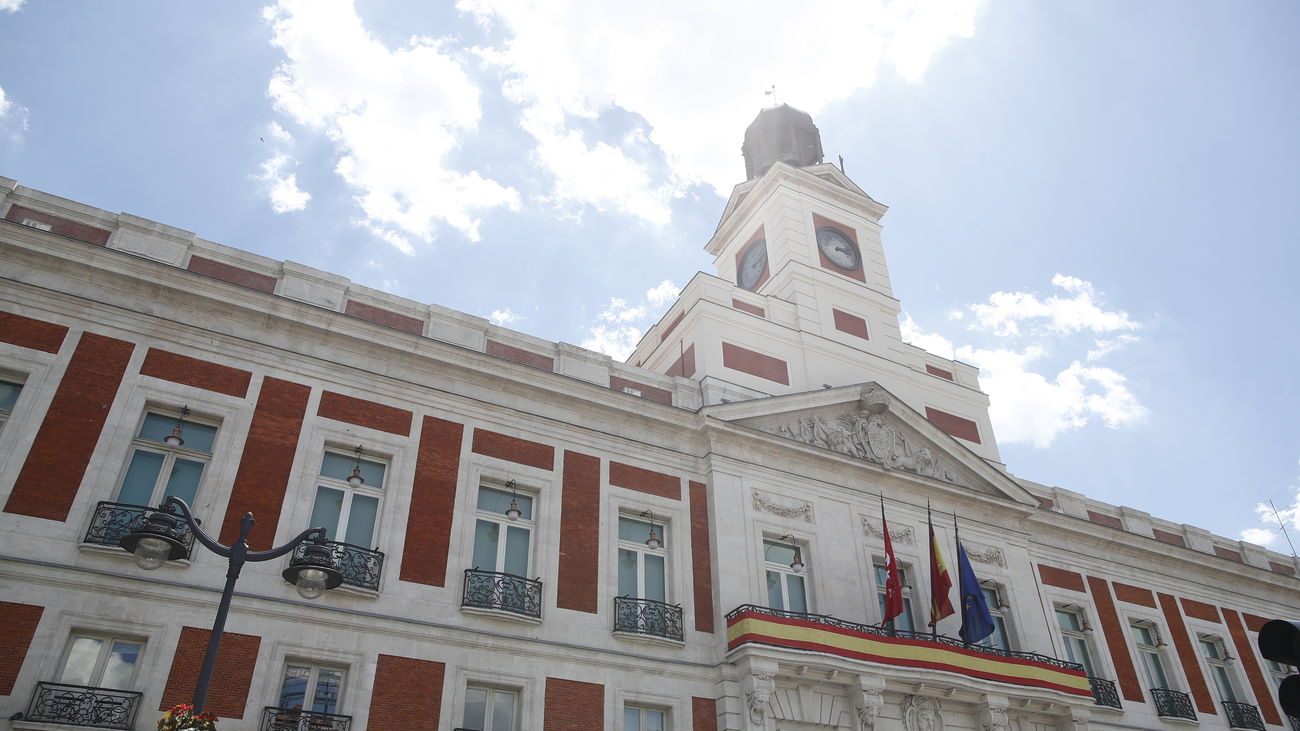 Fachada de la Real Casa de Correos de Madrid