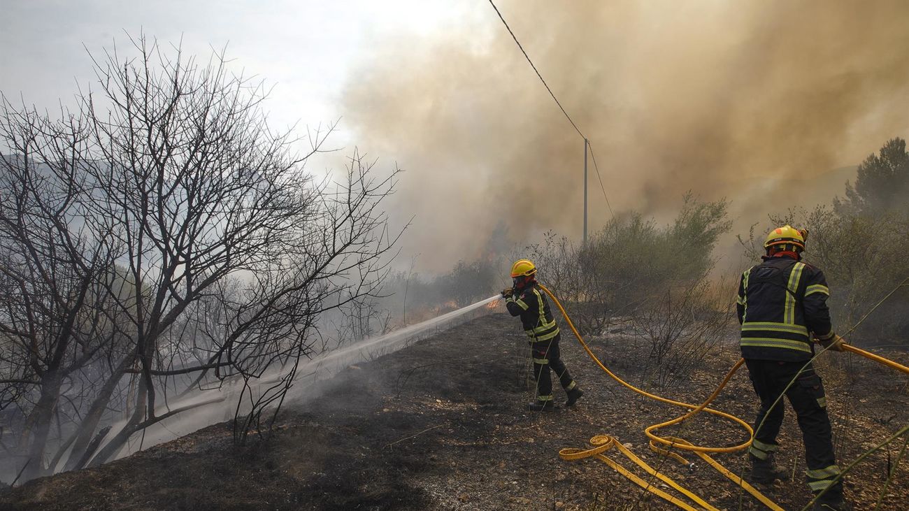 Incendio de Vall d'Ebo (Alicante)