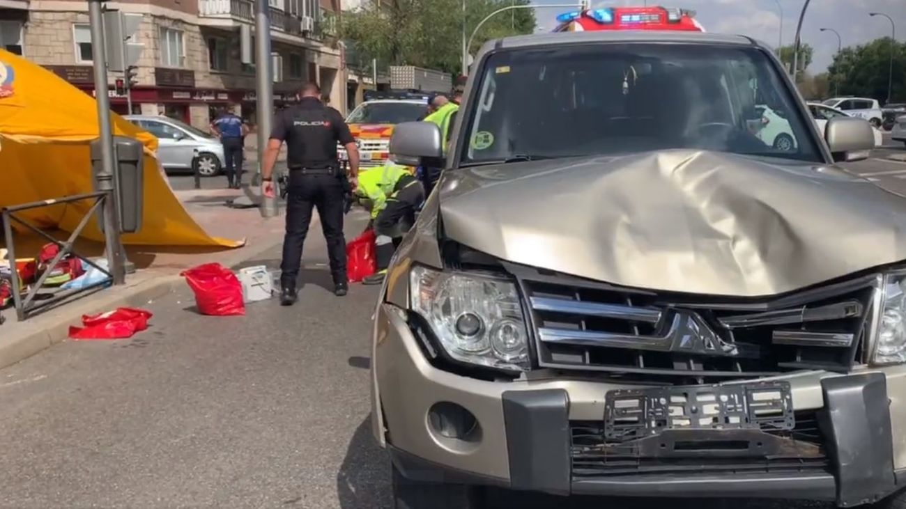 Accidente en Avenida de América