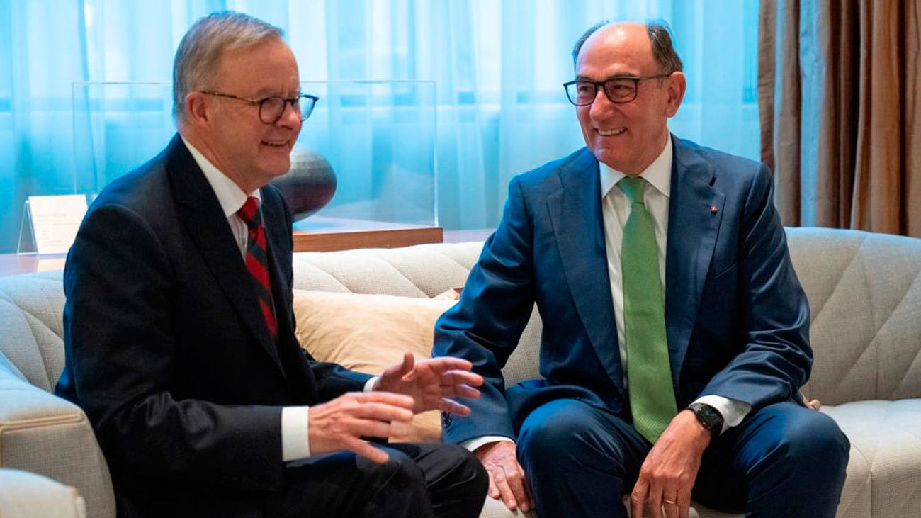 El presidente de Iberdrola se reúne con el primer ministro australiano tras invertir 3.000 millones en el país