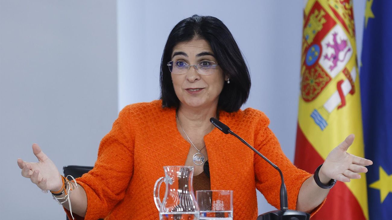 Ministra de Sanidad, Carolina Darias