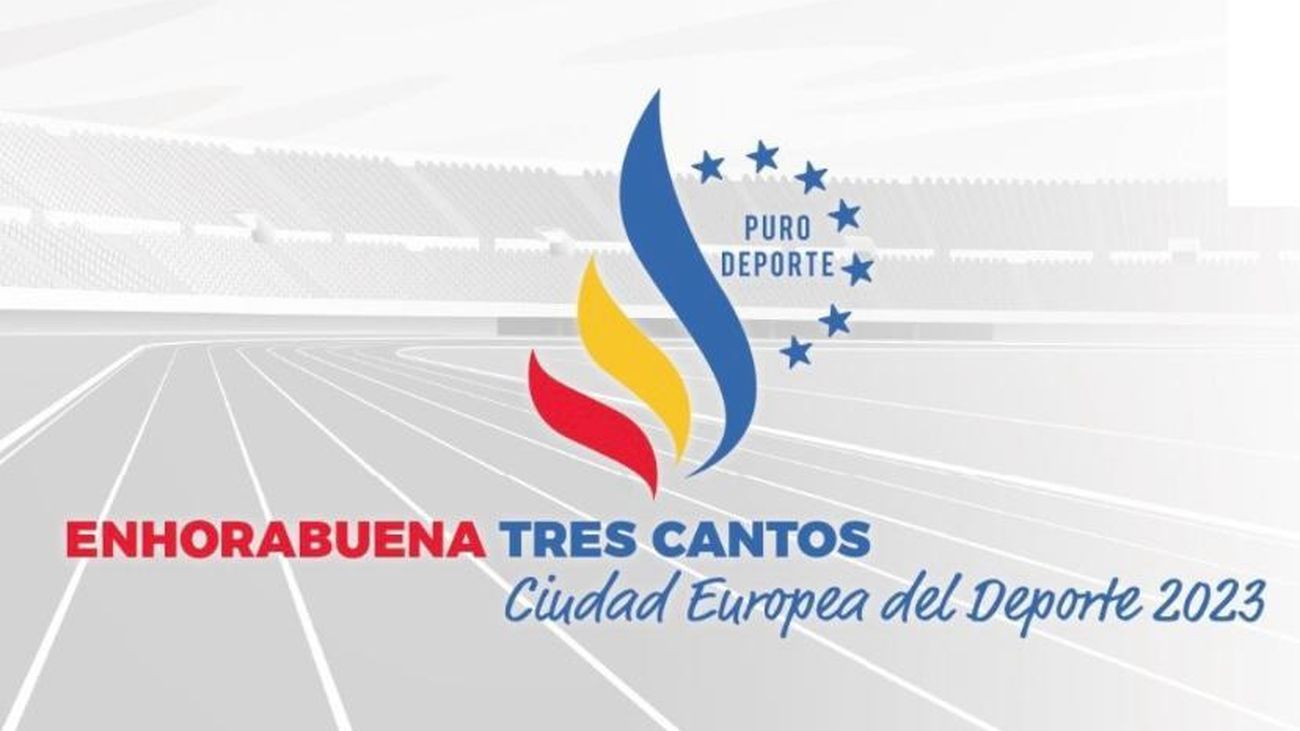 Tres Cantos es proclamada Ciudad Europea del Deporte 2023