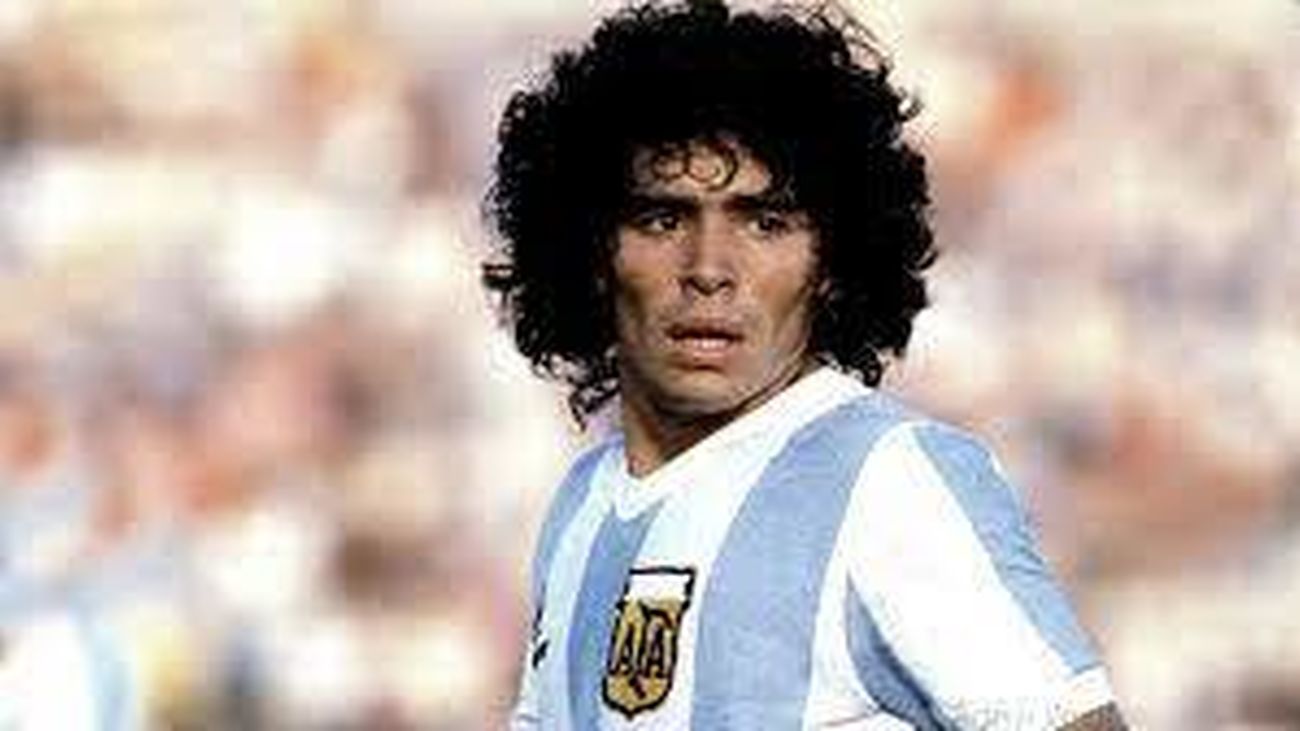 Maradona en 1982