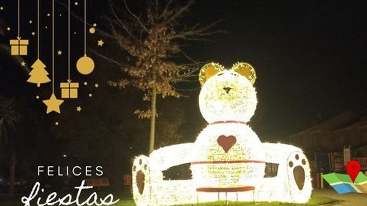 Un alumbrado navideño con premio en Casarrubuelos