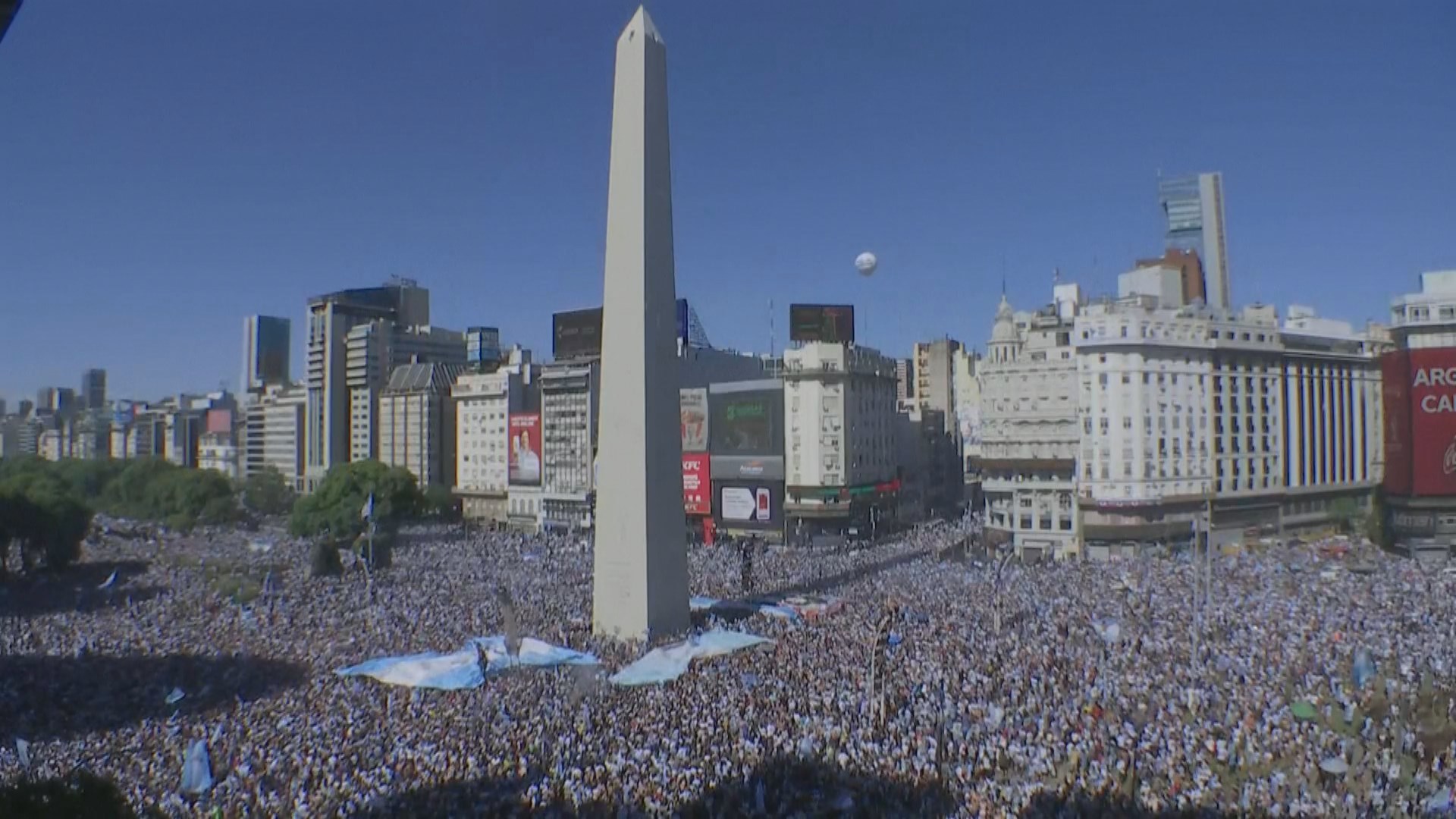 Locura en Buenos Aires y en toda Argentina tras ganar el Mundial Foto Foto