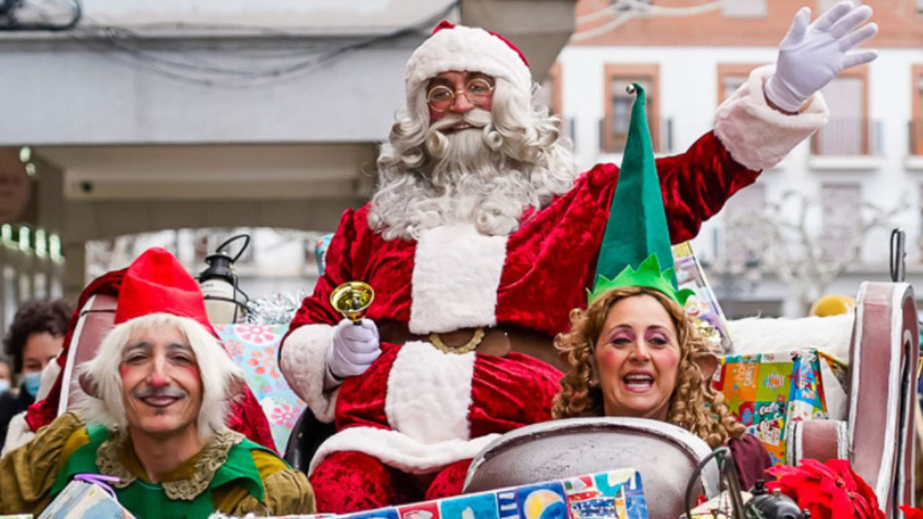 Papá Noel visitará en su trineo la zona Centro de Torrejón