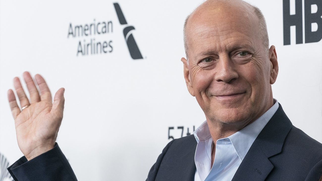El actor Bruce Willis en una fotografía tomada en febrero de 2022