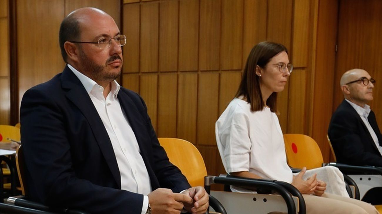 El ex presidente murciano Pedro Antonio Sánchez y otros dos procesados por el caso Auditorio