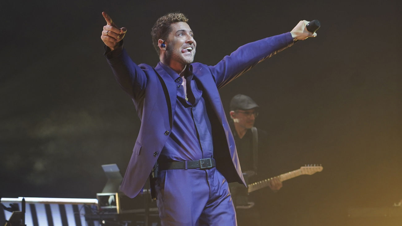 David Bisbal en Madrid en el primer concierto por su vigésimo aniversario