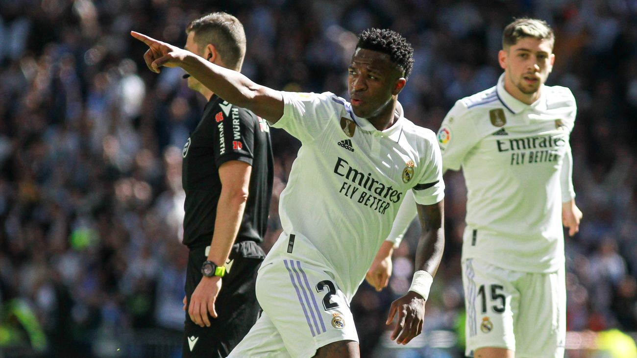 Vinicius levanta el vuelo del Real Madrid: 3-1