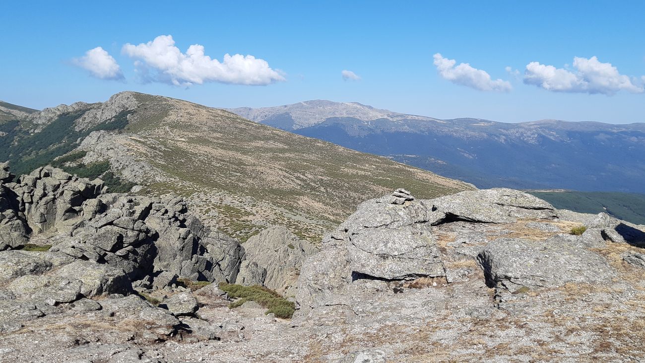 Cúmulos en la Sierra de Guadarrama