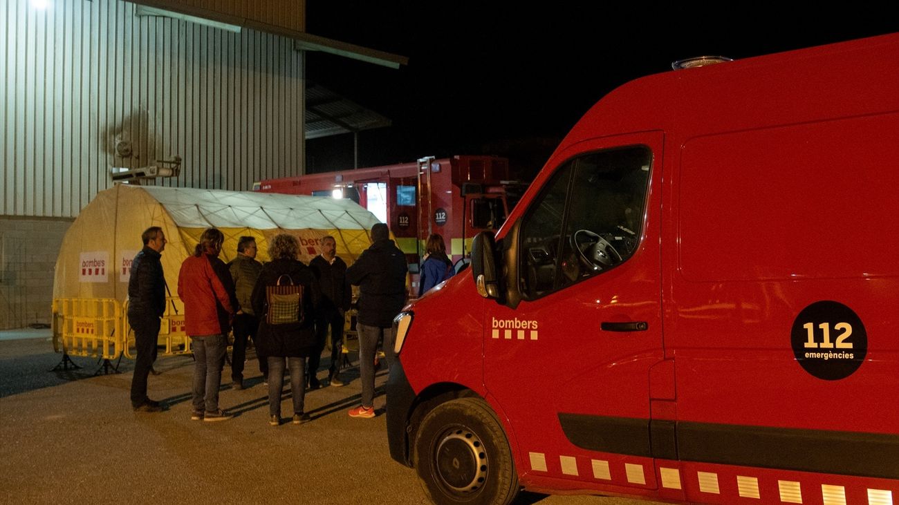 Un incendio forestal en la frontera franco-española ha quemado 550 hectáreas