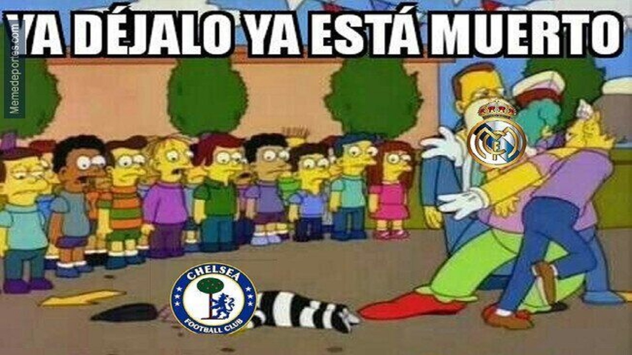 Los mejores memes del Chelsea - Real Madrid