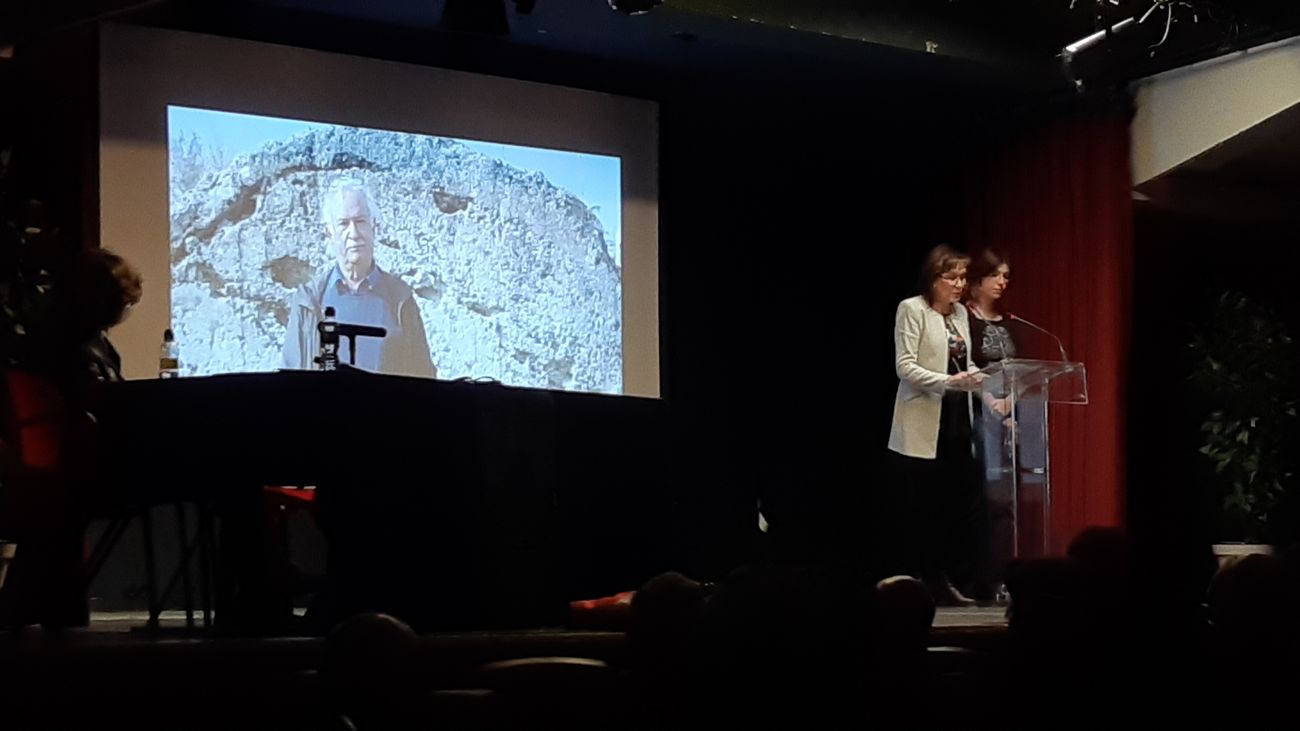 Homenaje a Luis de Vicente en la Junta de Distrito de Moncloa Aravaca