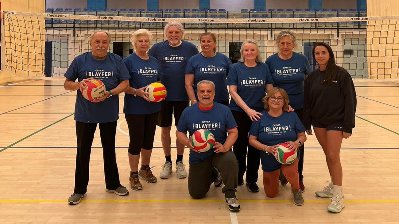 Voleibol para mayores de 60 años