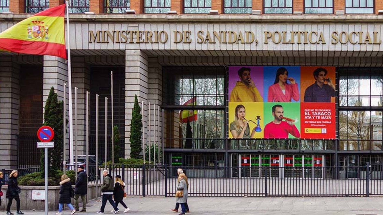 Fachada del Ministerio de Sanidad