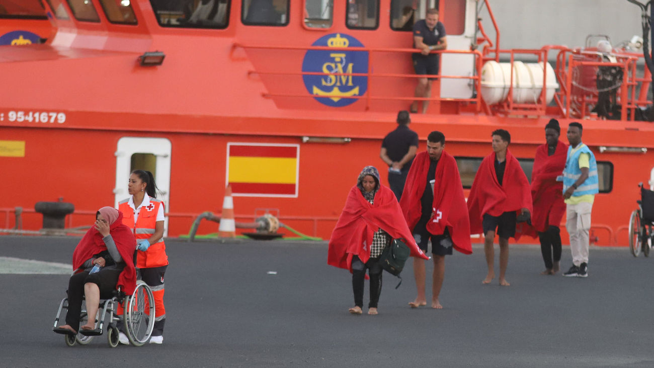 Al menos 603 inmigrantes rescatados en las últimas horas en Canarias