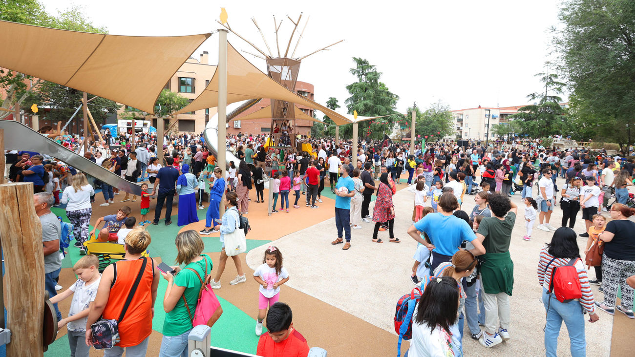 Inauguración del parque de Alcobendas