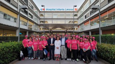 El Hospital Universitario Infanta Leonor inicia la sexta edición del ‘Camino de Esperanza’ para pacientes con cáncer de mama