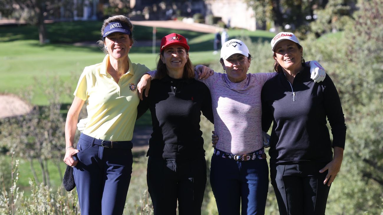 Regina del Río, Juana Ruiz, Aurelia Basagoiti y Concepción Lucas