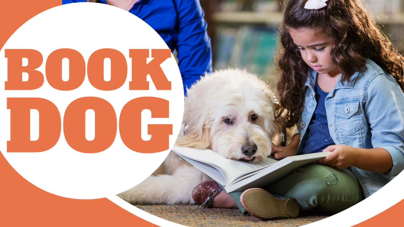 Lectura con perros en Móstoles
