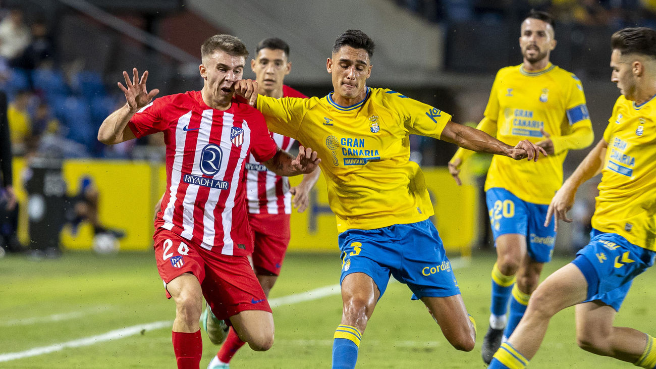 Pablo Barrios ante Las Palmas